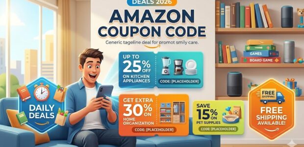 Amazon Coupon Codes (2026) – Best Promo & Discount Offers